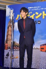 映画『パディントン』アフレコ会見に登壇した松坂桃李