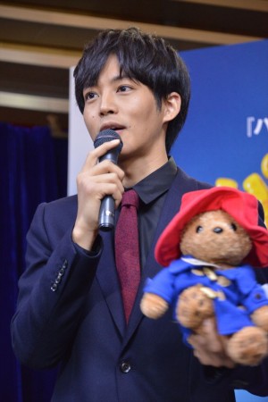 映画『パディントン』アフレコ会見に登壇した松坂桃李