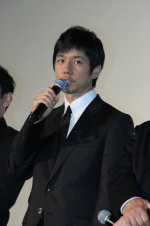 『劇場版 MOZU』ワールドプレミアに登場した西島秀俊