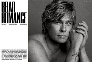 51歳のセクシー美ボディを披露した、ブラッド・ピット