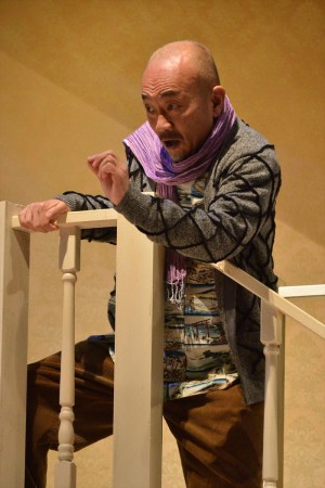 竹中直人舞台『ブロッケンの妖怪』公開稽古にて