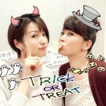 吉瀬美智子、鈴木砂羽とおちゃめに“トリック オア トリート”　