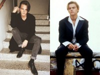 コンラード君（左）とレオナルド・ディカプリオ（右）、比べてみるとソックリ！