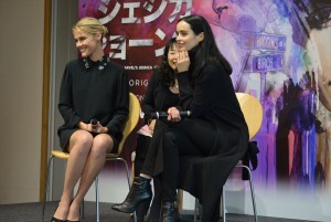 海外ドラマ『ジェシカ・ジョーンズ』来日会見に出席したクリステン・リッターとレイチェル・テイラー