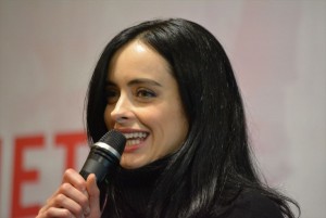 海外ドラマ『ジェシカ・ジョーンズ』来日会見に出席したクリステン・リッター