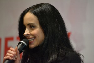 海外ドラマ『ジェシカ・ジョーンズ』来日会見に出席したクリステン・リッター