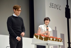 上野樹里＆チェ・スンヒョン（T.O.P from BIGBANG）、ドラマ『シークレット・メッセージ』イベントに登場