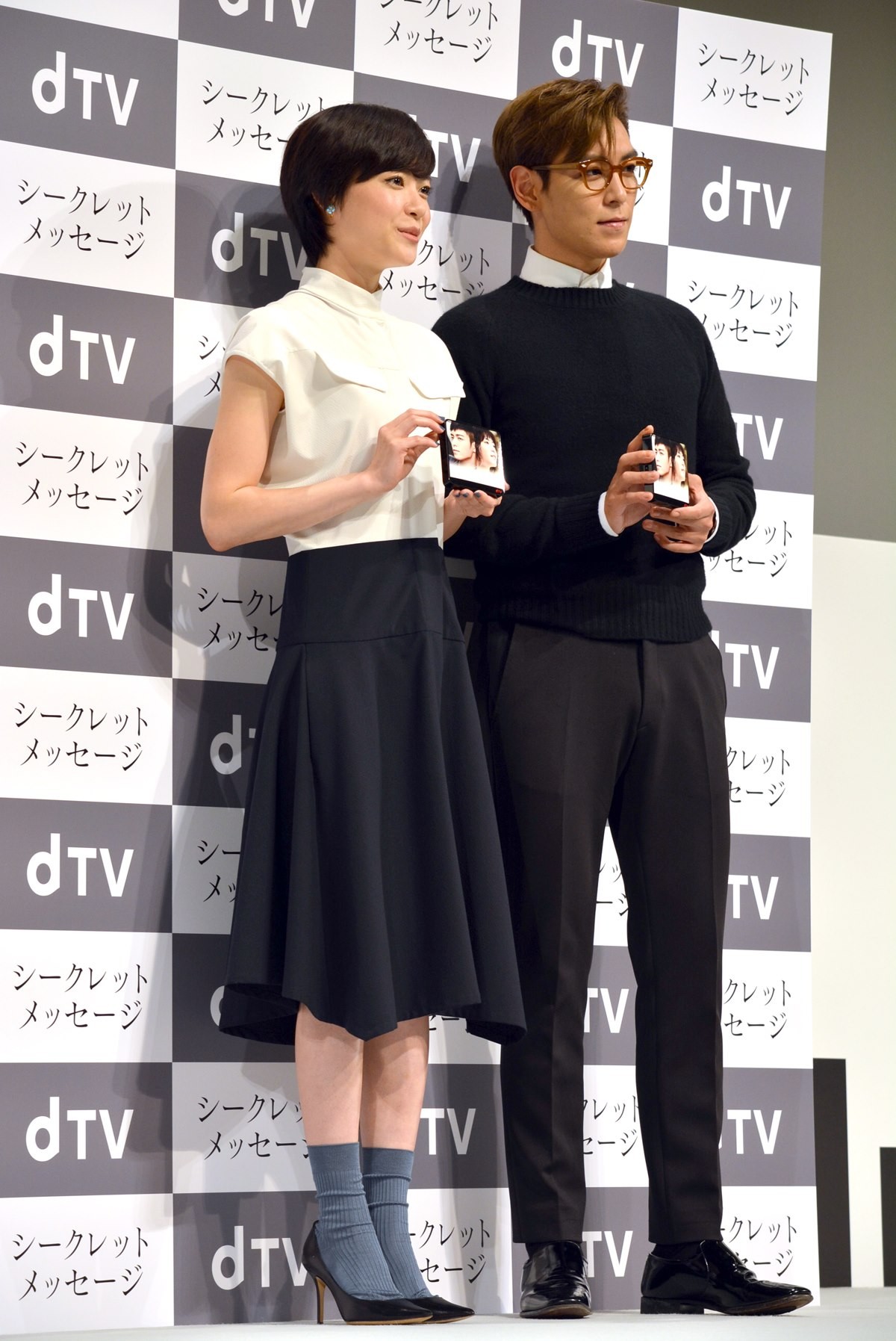 BIGBANG・T.O.P、デートの御礼は「その日にしない」ハニカミ告白に上野樹里も笑顔
