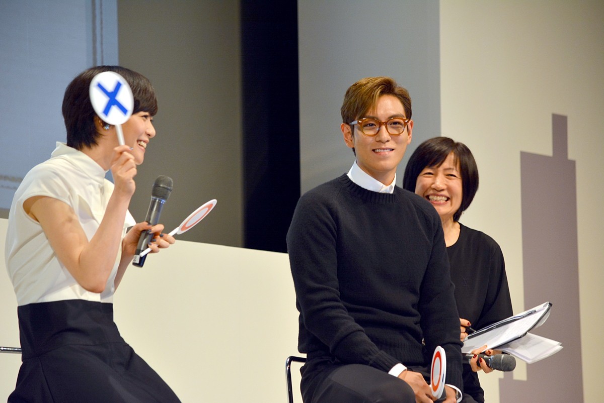 BIGBANG・T.O.P、デートの御礼は「その日にしない」ハニカミ告白に上野樹里も笑顔