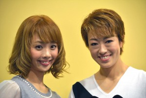 『ディズニーソングス by タカラヅカ』取材会に出席した妃海風、北翔海莉