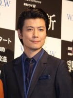 『連続ドラマW 誤断』完成披露試写会に登壇した玉山鉄二