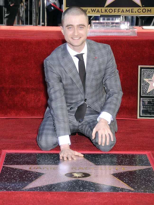 ダニエル・ラドクリフ、Daniel Radcliffe　20151112　Ceremony for Star on the Hollywood Walk of Fame