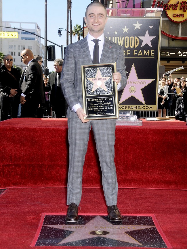 ダニエル・ラドクリフ、Daniel Radcliffe　20151112　Ceremony for Star on the Hollywood Walk of Fame