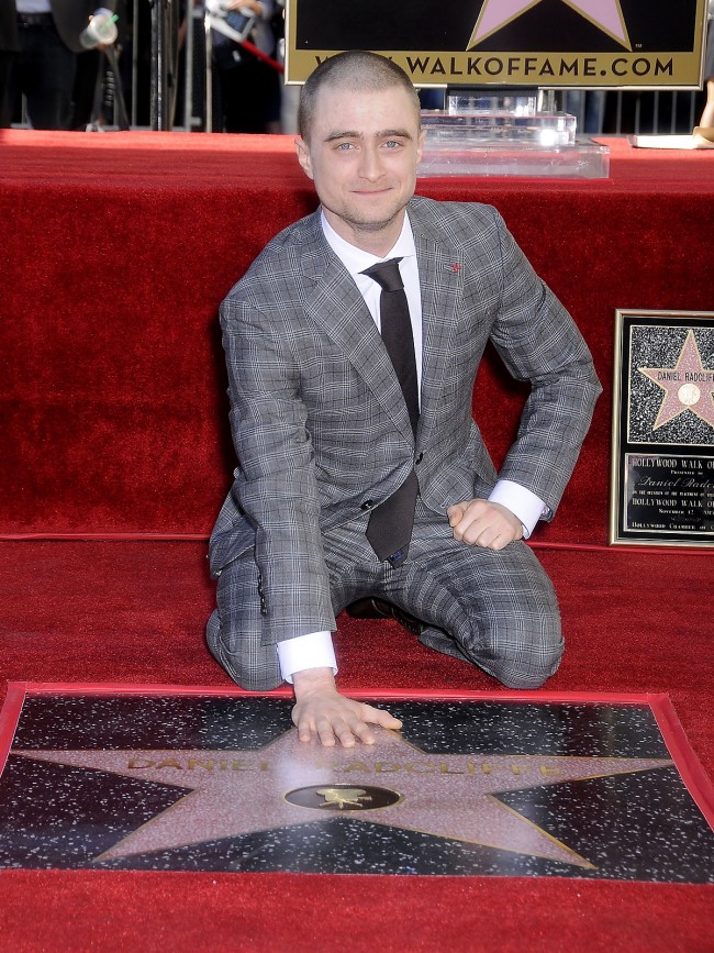 ダニエル・ラドクリフ、Daniel Radcliffe　20151112　Ceremony for Star on the Hollywood Walk of Fame