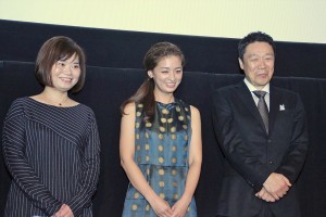 『フジコ』完成披露試写会の様子