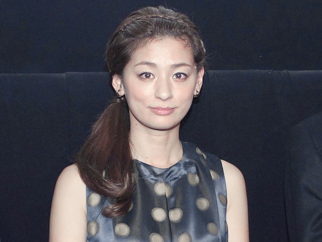 『フジコ』完成披露試写会に登壇した、尾野真千子