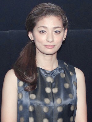 『フジコ』完成披露試写会に登壇した、尾野真千子