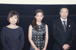 	『フジコ』完成披露試写会の様子