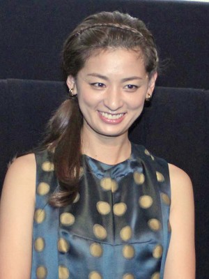 『フジコ』完成披露試写会に登壇した、尾野真千子