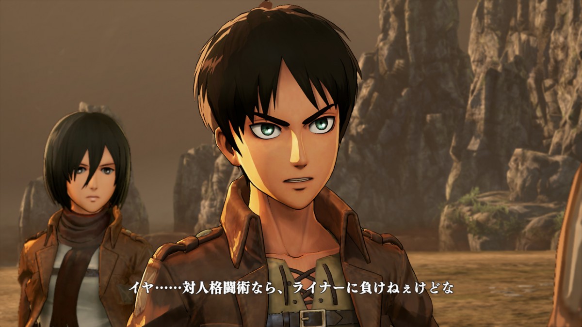 ゲーム版『進撃の巨人』、高再現度の追加ビジュアル公開！ アニ、クリスタら登場