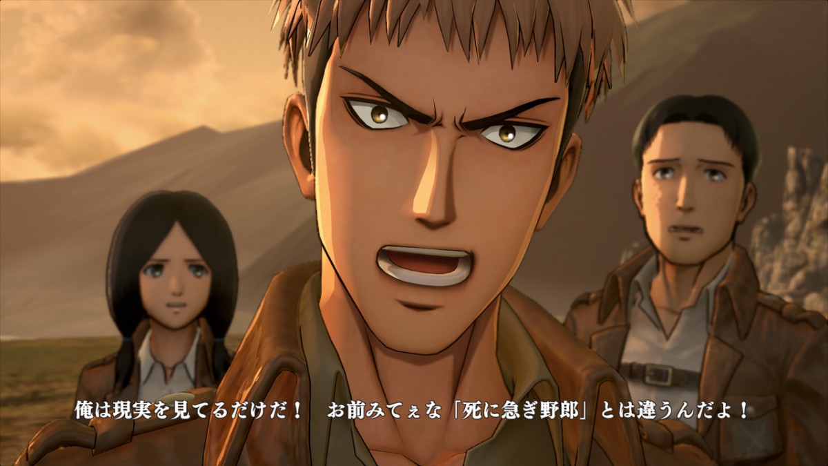 ゲーム版『進撃の巨人』、高再現度の追加ビジュアル公開！ アニ、クリスタら登場
