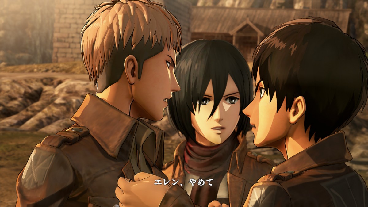 ゲーム版『進撃の巨人』、高再現度の追加ビジュアル公開！ アニ、クリスタら登場