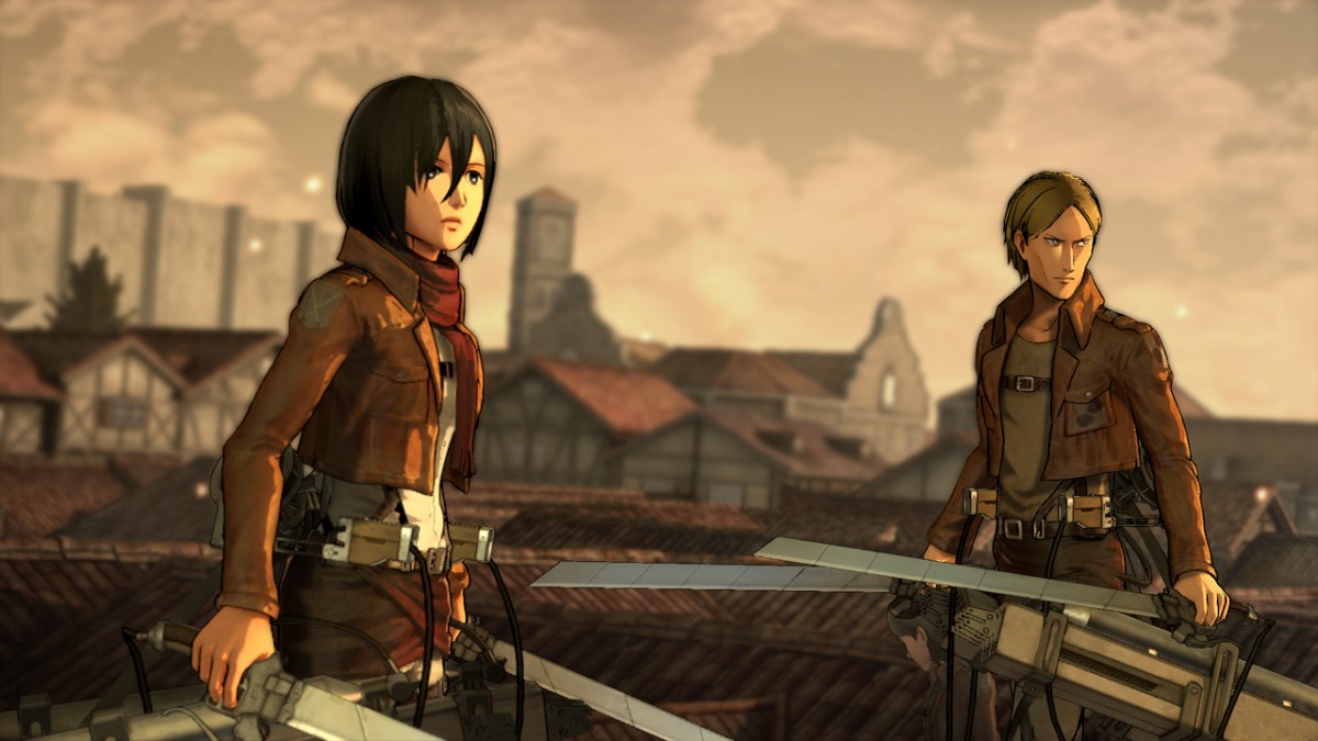 ゲーム版『進撃の巨人』、高再現度の追加ビジュアル公開！ アニ、クリスタら登場