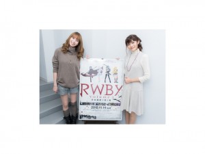 早見沙織＆小清水亜美、『RWBY Volume1』前夜祭上映会に出席