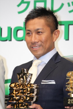 『Clorets スッキリ・オブ・ザ・イヤー2015』に登壇した前園真聖