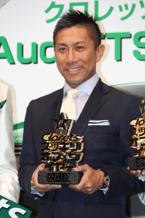 『Clorets スッキリ・オブ・ザ・イヤー2015』に登壇した前園真聖