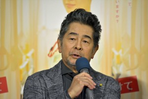 古谷一行、ドラマ『わたしをみつけて』記者会見にて