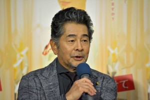 古谷一行、ドラマ『わたしをみつけて』記者会見にて