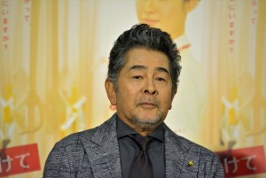 古谷一行、ドラマ『わたしをみつけて』記者会見にて