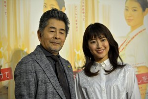 古谷一行、瀧本美織、ドラマ『わたしをみつけて』記者会見にて