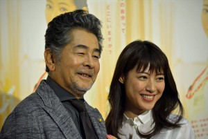 古谷一行、瀧本美織、ドラマ『わたしをみつけて』記者会見にて