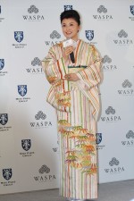 藤原紀香、「WASPA グランドオープンプレス発表会」にて