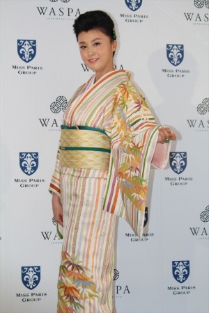 藤原紀香、「WASPA グランドオープンプレス発表会」にて