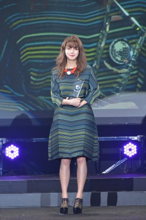 池田エライザ、「ベスト スタイリング アワード 2015」にて