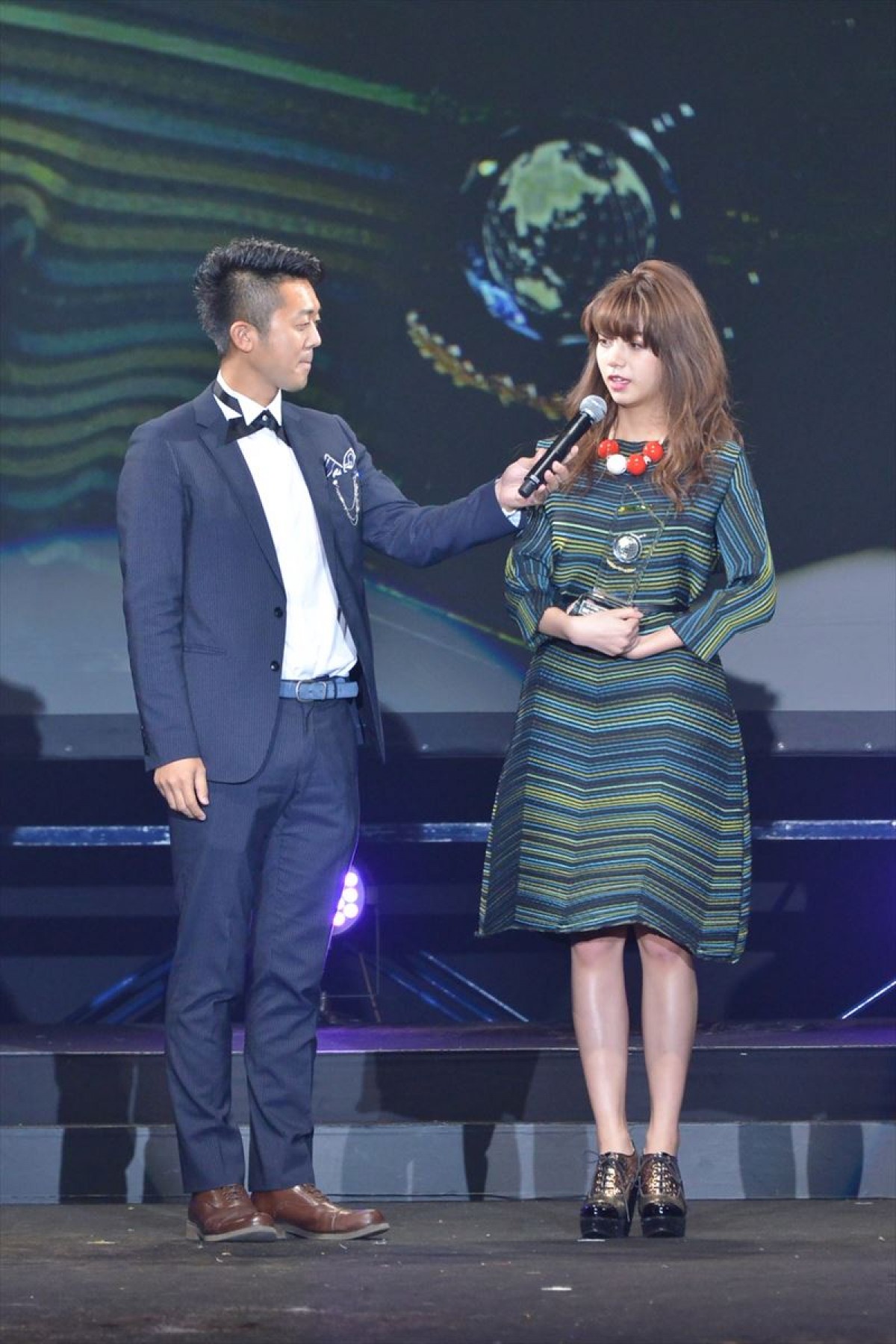 剛力彩芽、念願のヘアスタイル賞ゲットに喜び爆発「ようやく来たか」