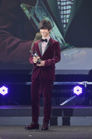 千葉雄大、「ベスト スタイリング アワード 2015」にて