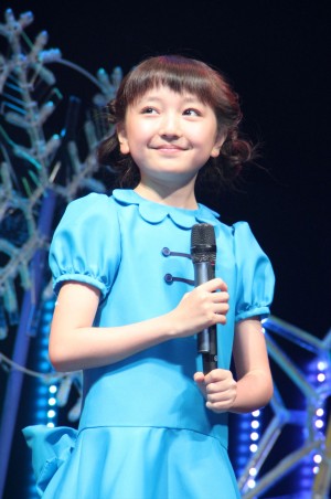 『I LOVE スヌーピー THE PEANUTS MOVIE』ジャパン・スペシャルイベントに登場した谷花音