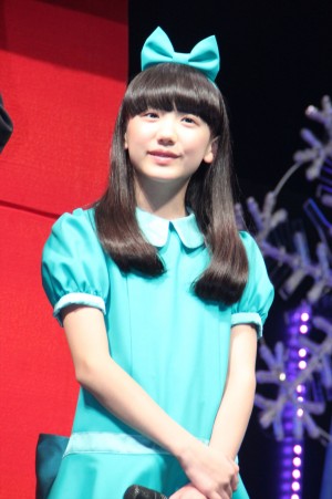『I LOVE スヌーピー THE PEANUTS MOVIE』ジャパン・スペシャルイベントに登場した芦田愛菜