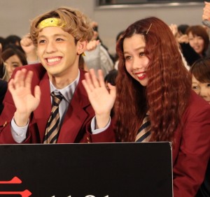 映画『劇場霊』女子学生限定試写会イベントに登壇したりゅうちぇる＆ぺこりん