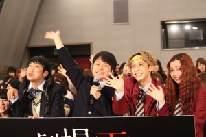映画『劇場霊』女子学生限定試写会イベントの様子