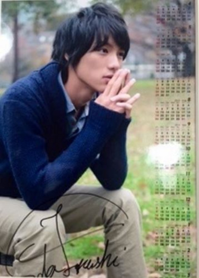 五郎丸ポーズを決める(?)2012年の福士蒼汰