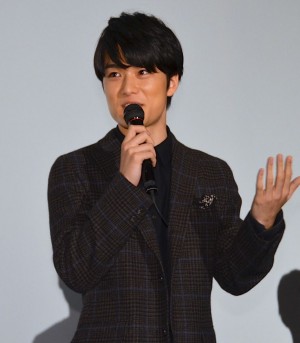 『流れ星が消えないうちに』初日舞台挨拶に登壇した入江甚儀