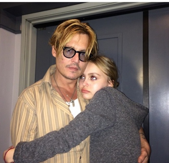 ジョニー・デップ、リリー・ローズ・デップ、Lily-Rose Depp、Johnny Depp