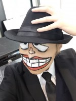 金爆・鬼龍院翔、“怪しい腹黒さん”に変身　「描けない顔はない」薄顔に感謝