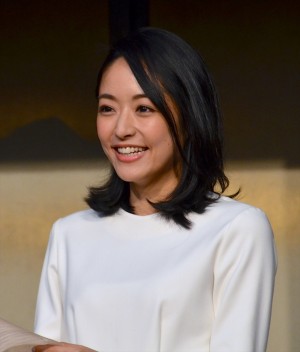 「NHK大河ドラマ主演 バトンタッチセレモニー」に出席した井上真央