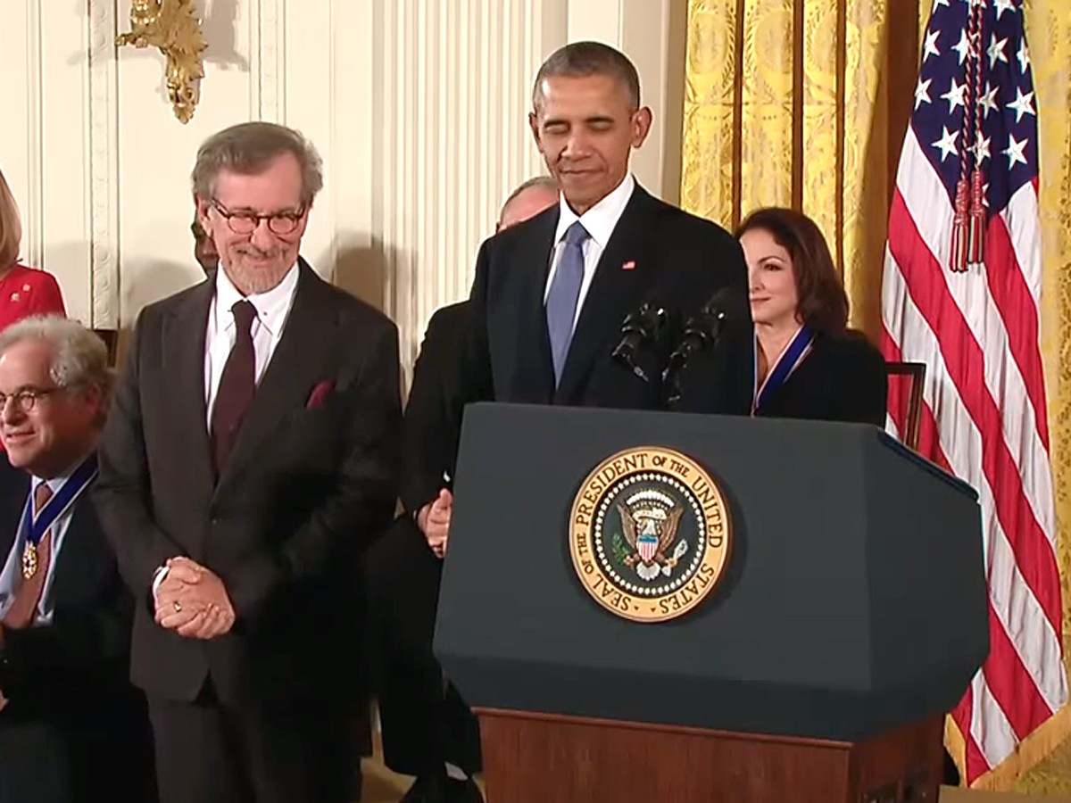スティーヴン・スピルバーグ監督、大統領自由勲章を受章